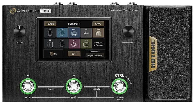 HoTone Ampero MP-80 Series Amp modeler Effects Processor