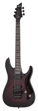 Schecter Omen Elite 6 FR - Black Cherry Burst
