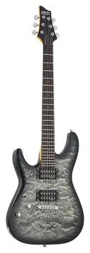 Schecter C-6 Plus Lh Charcoal Burst