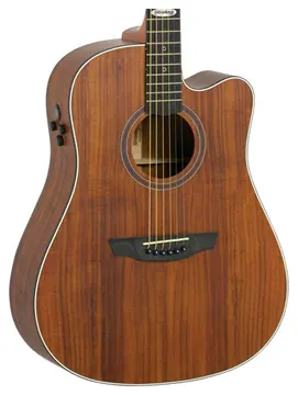 Strinberg SD300C Folk Aço Eletroacústico Koa Fosco com Capa