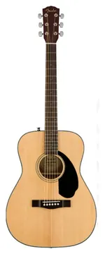 Fender Cc60S Concert Natural Chitarra Acustica