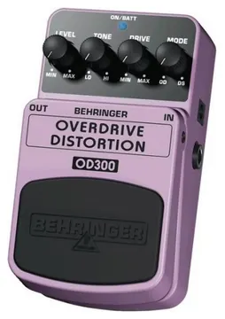 Behringer OD300 Overdrive Distortion Pedale Effetto Distorsore Per Chitarra