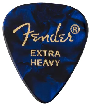 Fender 351 Pick Premium Blue Moto X-Heavy 12er
