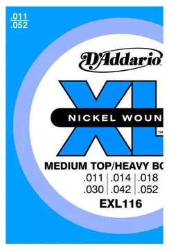 D_Addario D'addario EXL116 Jeu Cordes Guit Electrique / Medium Heavy 11-52