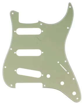 Fender Contemporary Strat Pickguard SSS Mint Green