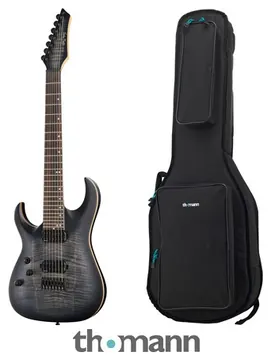 Harley Benton Amarok 7 LH BKNT Flame Bundle