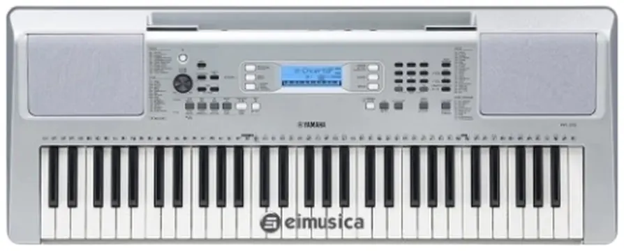 Yamaha Teclado Yamaha Ypt370 5 Oitavas 61 Teclas Sensitivas