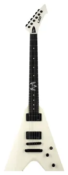 LTD Vulture Olympic White Hetfield