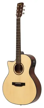 Crafter Electro Acoustic Guitar Grand Auditorium LEFT HAND Natural LITE G16CE LH