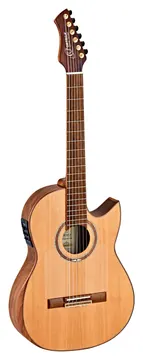 Ortega Flametal Two Ben Woods Signature Elektro-Akustik-Gitarre, natural