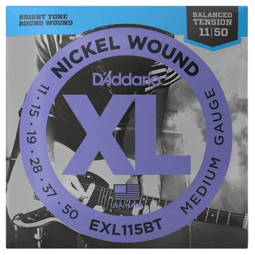 D'addario EXL115BT Nickel (.11-.50) Medium - Balanced Tension