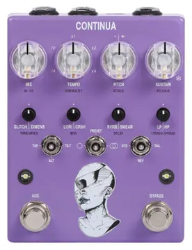 AC Noises Continua Stereo Dynamic Sampler and Multi-Effects Pedal