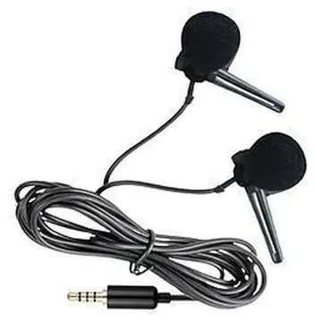 New Live 2 Microfones de Lapela Conector P3 Entrevista New Live