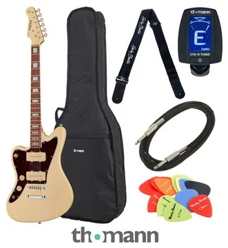 Harley Benton JA-60LH OW Bundle