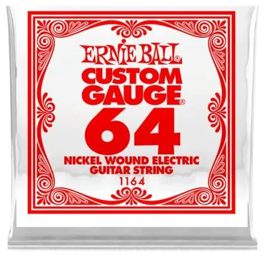Ernie Ball Corde Détail Filé Nickel 064w 1164