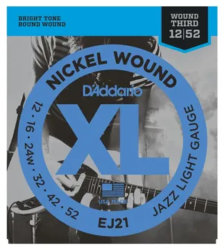D'addario EJ21 12-52