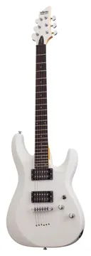 Schecter 432 | C-6 Deluxe Electric Guitar | Diamond series | Satin White