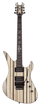 Schecter Synyster Standard Plus Gloss Natural with Black Pin Stripes