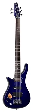 Strinberg Contrabaixo Strinberg CLB25ALH 5Cordas Azul Canhoto