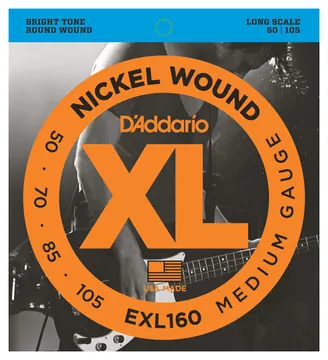 D'Addario EXL160 Bass Strings 50-105 Set