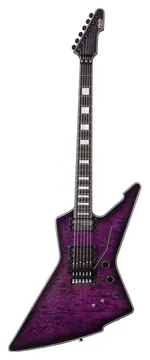 Schecter E-1 Special Fr Sustainiac Transparentes Lila Burst