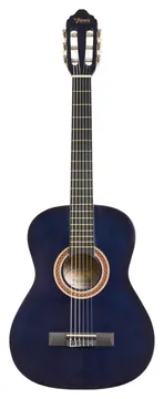 Valencia VC103 Classical Guitar | 3/4 Size | Blue Sunburst