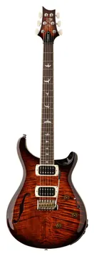 PRS Custom 24 SE SH Piezo Orange Tiger Smokeburst