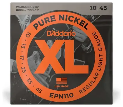 D'Addario EPN110 - XL Electric Pure Nickel | 010-045
