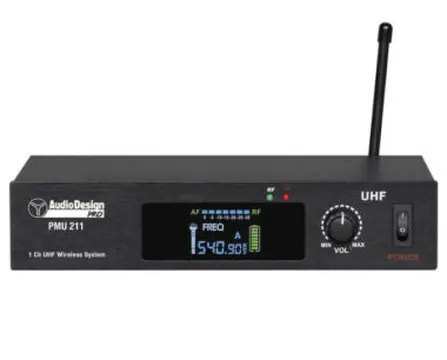 Audiodesign Pmu211 Sistema Wireless a Gelato