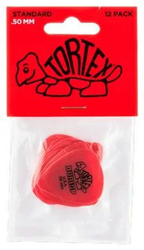 Dunlop Player's Pack - Pick Tortex Standard, 0.50 mm, VE (12 Stck.)