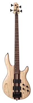 Cort A4 Ultra ENB Artisan 4-Saiter E-Bass + Bag, etched natural black