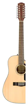 Fender CD-60SCE-12 Natural Walnut Fingerboard