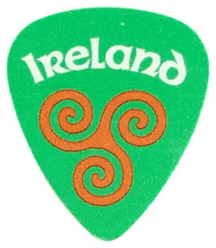 Newgrange Spiral Plectrum