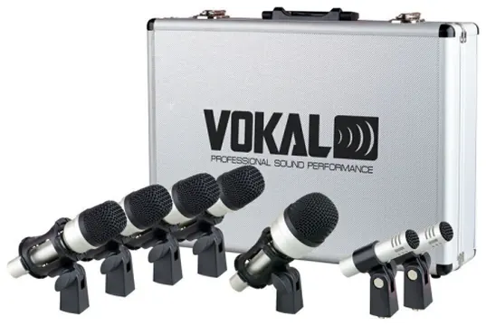 Vokal Microfone Vokal P/ Bateria VDM7 (7PCS)