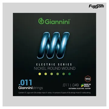 Giannini Encordoamento Giannini Para Guitarra 011 Geegst | Fujisom