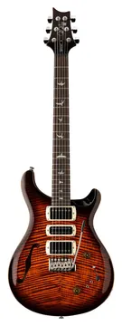 PRS SE Special Semi-Hollow Piezo (Wing Tuners) - orange tiger smokeburst