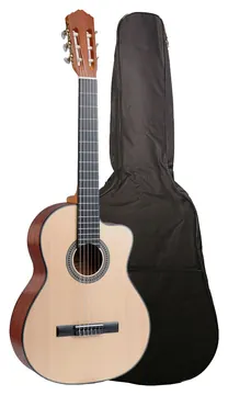 Smiger CGM10 NS Natural Fosco Eletroacústico Clássico Nylon C/ Bag