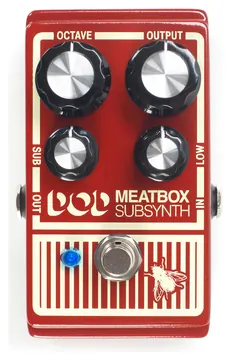 Dod Meatbox SubSynth Synthesizer/Enhancer Effektpedal