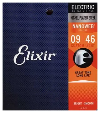 Elixir 12027 Nanoweb Custom Light Corde Elettrica