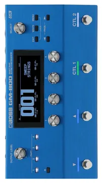 Boss GM-800 Synthesizer met Pickup en Serial GK Kabel