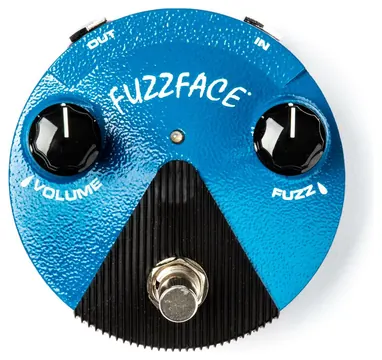 Dunlop Fuzz Face Mini Silicon Blue