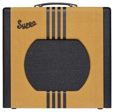 Supro Delta King 12 Tweed & Black Amplificatore Combo valvolare 15 watt per chitarra