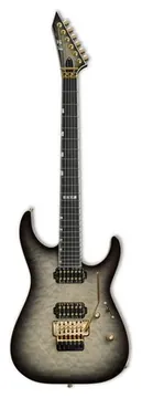 ESP E-II M-II Black Natural Burst