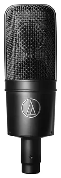 Audio-Technica AT4040 Microfono Pro da Studio condensatore diaframma largo, Nero