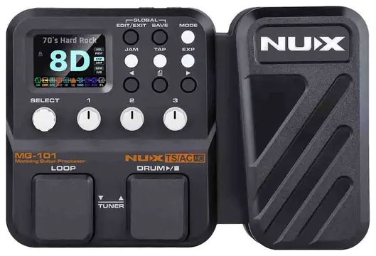 Pedaleira NUX MG-101