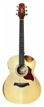Seizi Nagoya Spruce Natural Satin Eletroacústico com Bag