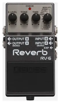 Boss RV-6 | Digital Reverbal | Guitar Effects