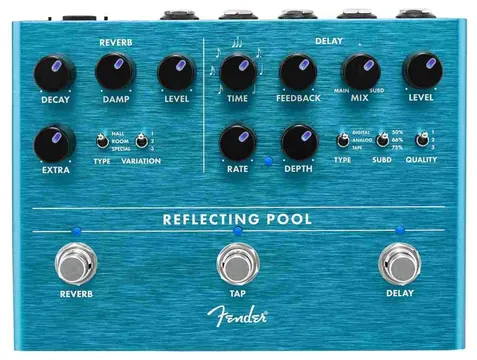 Fender reflecting pool delay/reverb