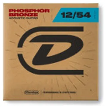 Dunlop - DAP1254 Acoustic Phosphor Bronze, Light Set/6