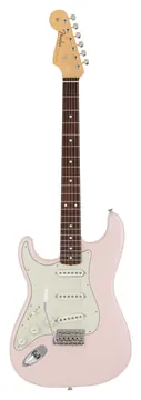 Fender Made In Japan Traditional 60s Stratocaster Shell Pink Rosewood Fingerboard Left Handed